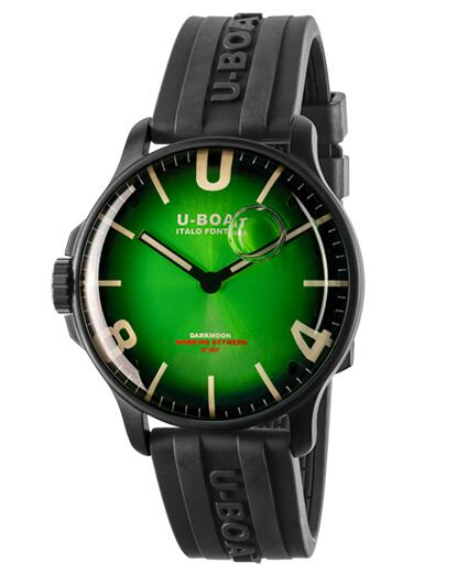 Replica U-BOAT Watch DARKMOON 44MM GREEN IPB SOLEIL 8698/B